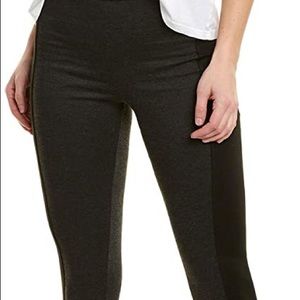 BCBG Leggings Gray & Black Pants Sz: XS MSRP $138